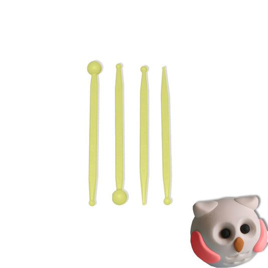 JOGO DE ESTECAS C/ 4 PÇS BOLEADORAS BLUESTAR