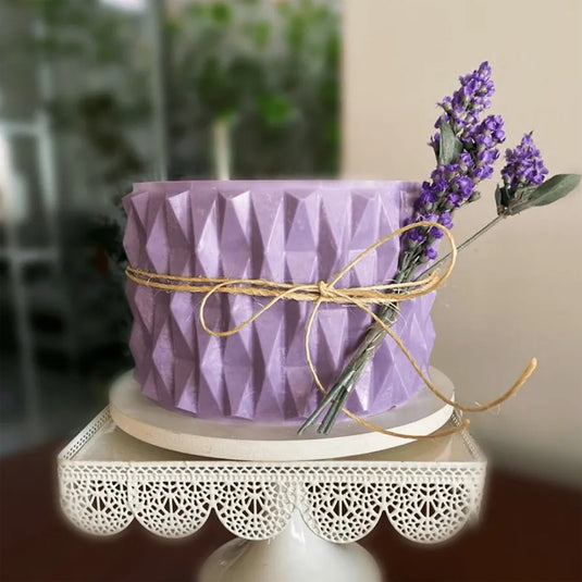 PLACA ORIGAMI CAKE - MODERNO