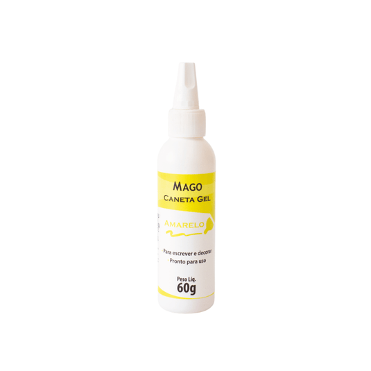 CANETA GEL AMARELO 60G 1UN MAGO