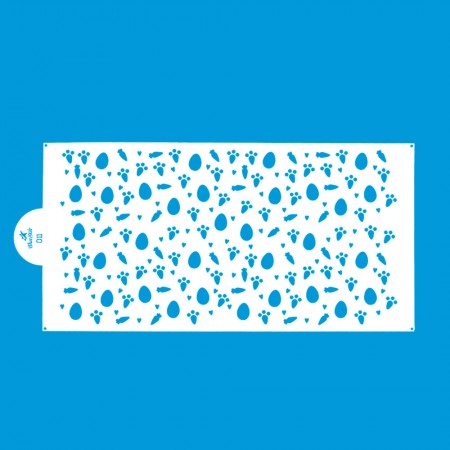 STENCIL PÁSCOA SORTIDA - 1 UNI BLUESTAR