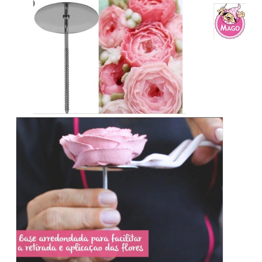 ARMADOR DE FLORES MOD. PREGO GRANDE INOX 1UN MAGO