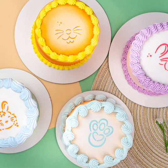 STENCIL PÁSCOA BRILHANTE - 4 PEÇAS - BLUESTAR