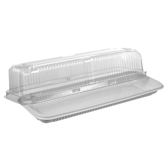 EMBALAGEM RETANGULAR BRANCO/CRISTAL ALTA NOVAPACK - 05 UNID