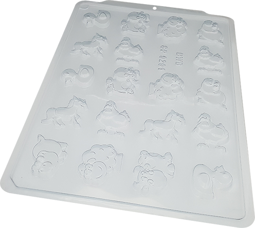 FORMA SIMPLES SP 9291 - ANIMAIS DA FAZENDA 1 UNI BWB