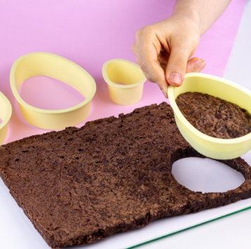 CORTADORES DE BROWNIE OVO - 4 P BLUESTAR