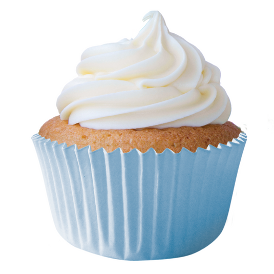 FORMINHA PARA CUPCAKE AZUL BEBÊ 45UN MAGO
