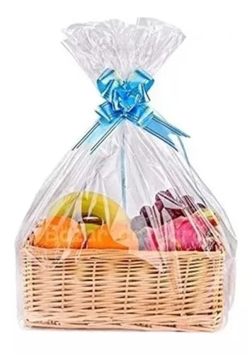 SACO CELOFANE 60x87 - INCOLOR - PACK 05 UNIDADES