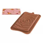 MOLDE DE SILICONE TABLETE ROSA - SILVER CHEF