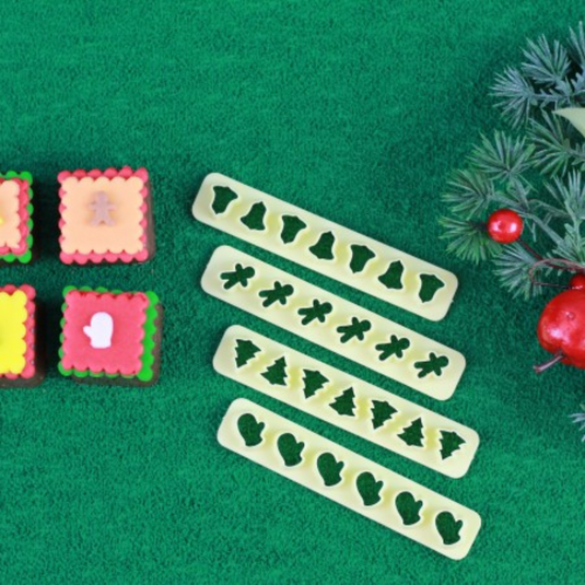 CORTADOR KIT RÉGUAS MINIATURAS NATAL 1 - BLUE STAR