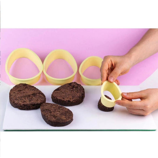 CORTADORES DE BROWNIE OVO - 4 P BLUESTAR