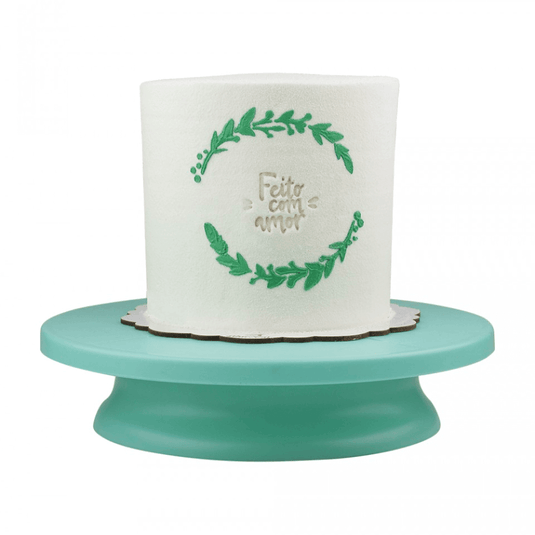 STENCIL MOLDURA FLORAL- 1PC BLUESTAR