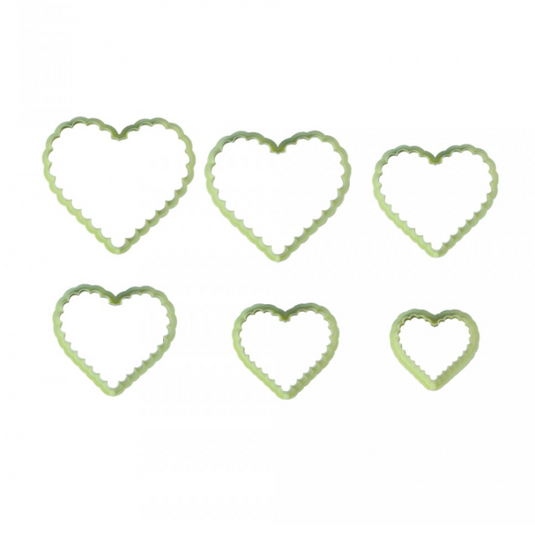 CORTADOR CORAÇÃO BABADO - BLUE STAR