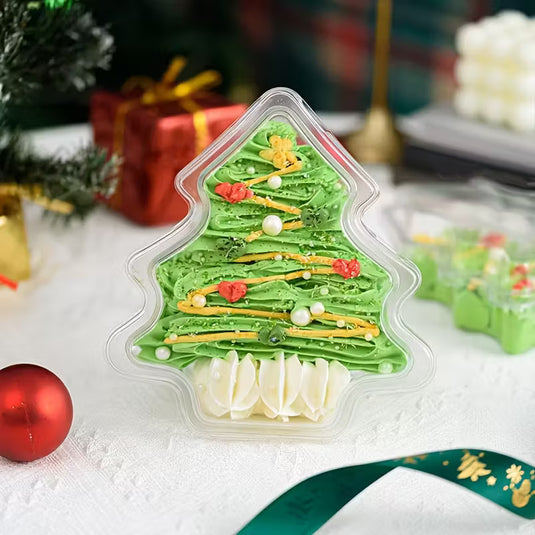 EMBALAGEM PET ÁRVORE DE NATAL - PACK 05 UNIDADES