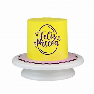 STENCIL FELIZ PÁSCOA - 1UNI  BLUESTAR