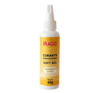 CORANTE SOFT GEL AMARELO GEMA 15G MAGO