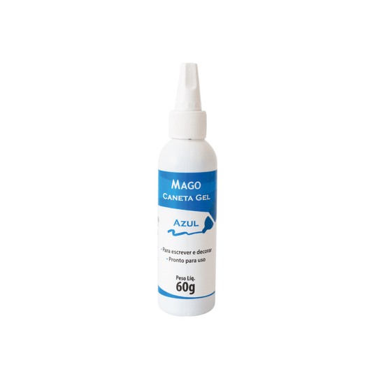 CANETA GEL AZUL 60G 1UN MAGO
