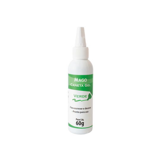 CANETA GEL VERDE 60G 1UN MAGO