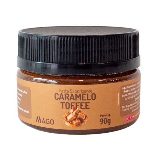 PASTA SABORIZANTE CARAMELO TOFFE 90G 01 UN MAGO