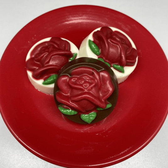 FORMA ESPECIAL TRAD. - PÃO DE MEL BOTÃO DE ROSA 1 UNI BWB
