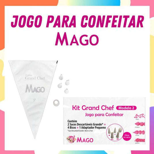 KIT GRAND CHEF N.02 COM BRINDE 1UN MAGO