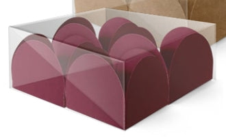 CAIXA DE PAPEL 4 DOCES MARSALA 1UNI