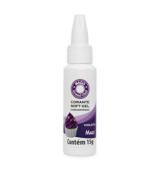 CORANTE SOFT GEL VIOLETA 15G 1UN MAGO