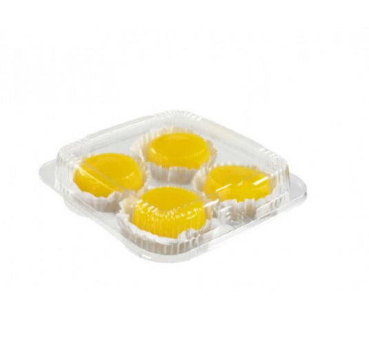 EMBALAGEM NP 015 PET CRISTAL BAIXA 5UNI NOVAPACK
