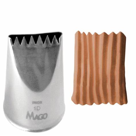 BOQUILHA-TUBO DE BICO SERRA MOD.1D INOX GRANDE 1UN MAGO