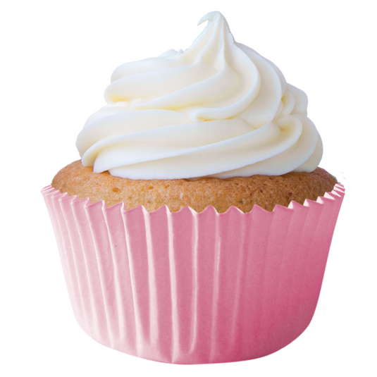 FORMINHA PARA CUPCAKE ROSA BEBÊ 45UN