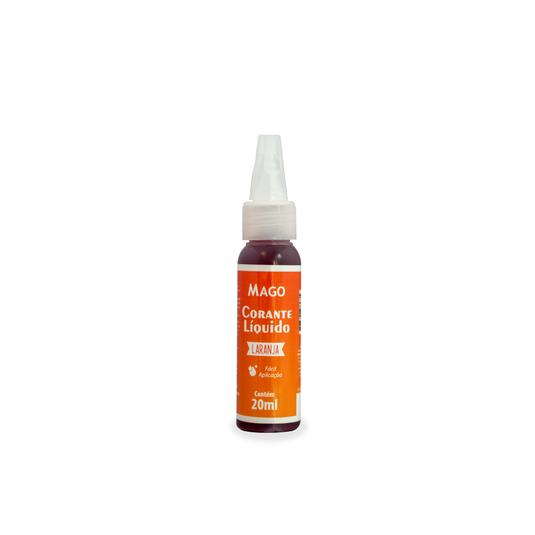 CORANTE LIQUIDO LARANJA 1UNI MAGO