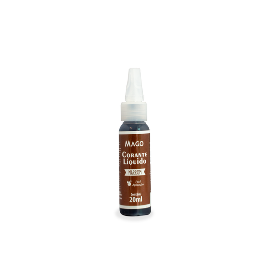 CORANTE LIQUIDO MARROM 1UNI MAGO