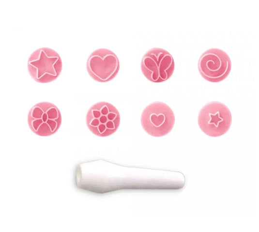 KIT CARIMBOS ESSENCIAIS - 9 PC  - BLUE STAR