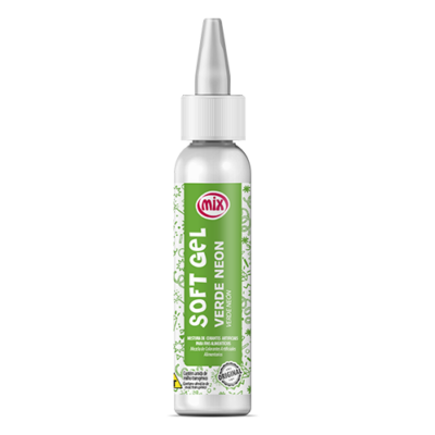 CORANTE SOFT GEL VERDE NEON - MIX