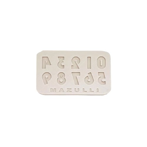 MOLDE DE SILICONE NÚMEROS